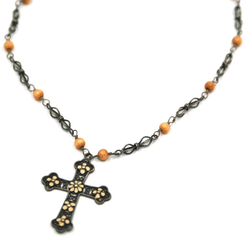 Vintage Orly Baruch Stunning Hand Made Necklace